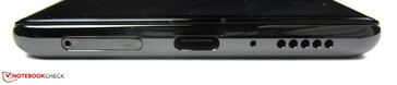 unten: Dual-SIM, USB-C 2.0, Mikrofon, Lautsprecher