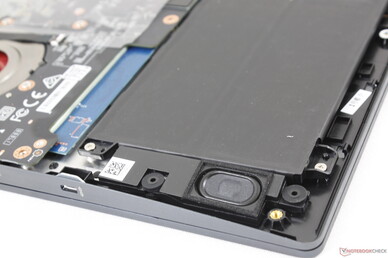 Die Stereolautsprecher befinden sich in den vorderen Ecken