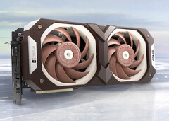 Zwei Noctua-Lüfter sollen diese GeForce RTX 3070 besonders leise machen. (Bild: Noctua)