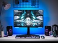 Der Odyssey G7 (G70A) löst mit 4k auf und besitzt eine Refresh Rate von 144 Hz (Bild: Samsung)