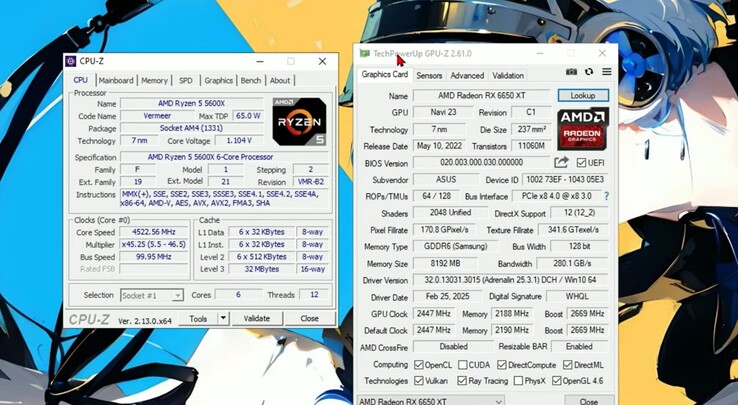 Ryzen 5 5600X und Radeon RX 6650 XT als Testsystem für PS5-Emulator-Benchmarks