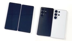 Mit dem Privacy Display wird das Samsung Galaxy S26 Ultra ein praktisches neues Feature für mehr Privatsphäre an öffentlichen Orten bieten. (Bildquelle: @OnLeaks, editiert)