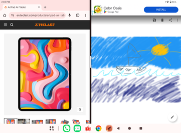 Geteilter Bildschirm