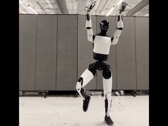 Der Tesla Optimus präsentiert seine Tanz-Moves und soll damit eine „verkörperte Intelligenz“ demonstrieren. (Bildquelle: Tesla Optimus via X / ehemals Twitter)