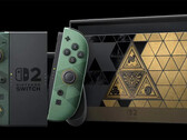 Die abgebildete Limited Edition der The Legend of Zelda: Ocarina of Time-Konsole für die Switch 2