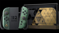 Die abgebildete Limited Edition der The Legend of Zelda: Ocarina of Time-Konsole für die Switch 2