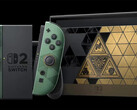 Die abgebildete Limited Edition der The Legend of Zelda: Ocarina of Time-Konsole für die Switch 2