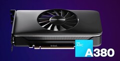 Die Intel Arc A380 kann nicht mit den Einsteiger-Grafikkarten der Konkurrenz Schritt halten. (Bild: Intel)