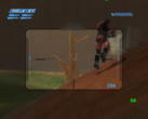 Online-Multiplayer von Halo Combat Evolved auf einem Anbernic RG35XX H in einer Partie auf Blood Gulch mit 23 Spielern.
