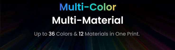 Der Druck mit bis zu 36 Farben ist möglich (Bildquelle: AtomForm)