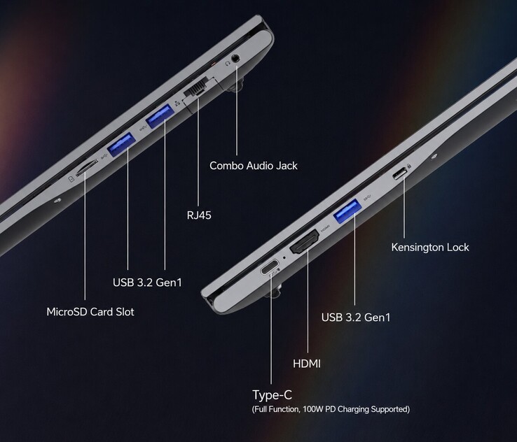 Acer Swift Go Anschlüsse