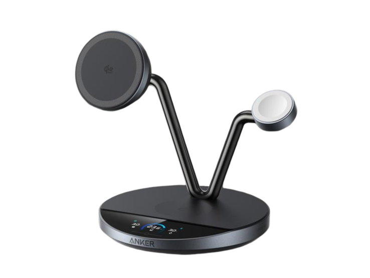 Die unveröffentlichte Anker 3-in-1 MagGo AirCool Wireless-Ladestation. (Bildquelle: AnkerInsider)