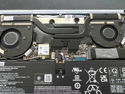 Kühlung mit zwei Lüftern