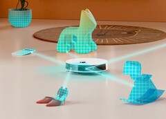 Der Oppo Sweeping Robot N3 navigiert per Laser, wodurch der Roboter Hindernissen ausweichen kann. (Bild: Oppo)