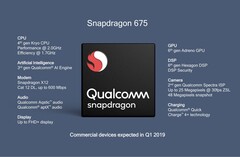 Qualcomm ersetzt den noch gar nicht so alten Snapdragon 670 mit einer neuen Version, den Snapdragon 675.