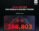 Benchmark-Rakete: Xiaomi Redmi K20 Pro ist das schnellste Smartphone in AnTuTu.