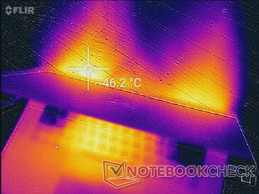 Zwei Abluftgitter hinten