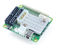 NanoPi M4: HAT für die Raspberry-Alternative erlaubt einfache Realisierung eines NAS