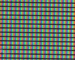 Pixelstruktur in RGB