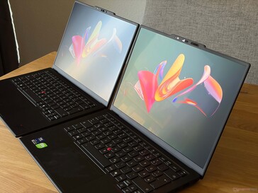 IPS (links) vs. OLED (rechts)