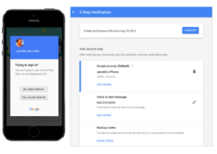 Einmalig aktiviert, warnt Google bei einem unbekannten Loginversuch nun am Handy.