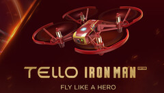 DJI Tello Iron Man: Kleine Drohne fliegt als Avengers-Hero.