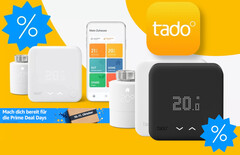 Amazon Prime Deal Days: Tado bietet seine smarten Heizkörperthermostate mit bis zu 50 % Rabatt an.