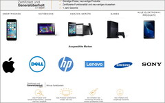 Amazon: Ab sofort zertifizierte und generalüberholte Produkte