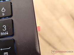 Eingesteckte SD-Karte