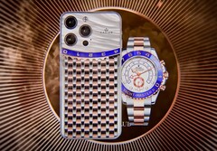 Dieses von Caviar umgebaute iPhone 13 Pro wurde von der Rolex Oyster Perpetual Yacht-Master inspiriert. (Bild: Caviar)