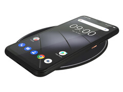 Das Gigaset GS4 unterstützt kabelloses Laden (Bild: Gigaset)