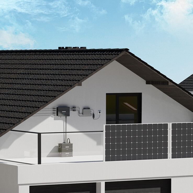 Zendure SolarFLow in Aktion (Bild: Zendure)