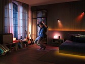 Philips Hue und Spotify lassen sich jetzt miteinander synchronisieren (Bild: Signify)