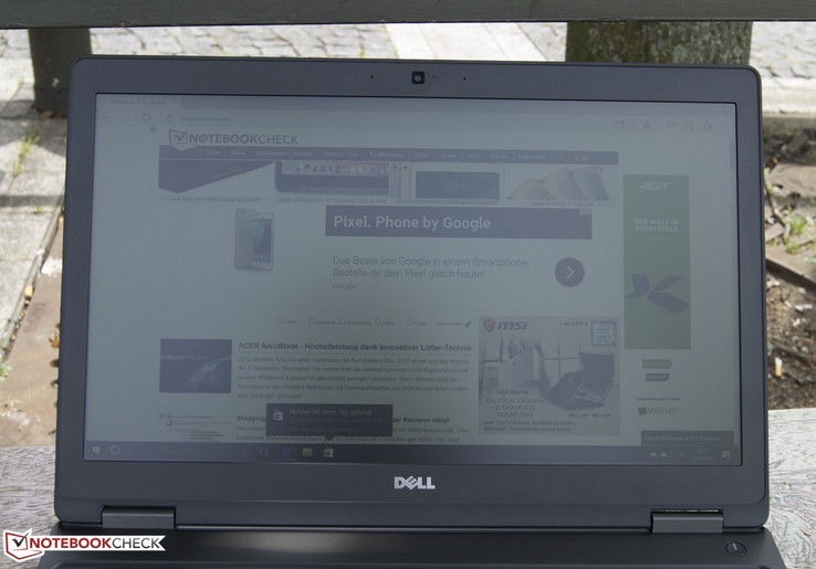 düstere Aussicht im Außeneinsatz