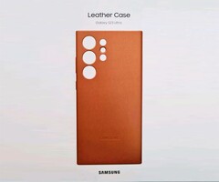 Das offizielle Leather Case für das Galaxy S23 Ultra wird offenbar in einem helleren Braun angeboten als noch beim Galaxy S22 Ultra. (Bild: SnoopyTech)