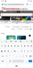Test Google Pixel 3a Smartphone