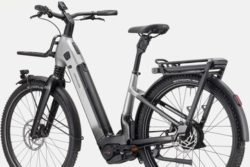Das Fahrradschloss lässt sich clever verstauen