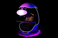 Der Cooler Master Orb X kommt natürlich mit RGB-Beleuchtung, wie es sich für ein Gaming-Produkt gehört. (Bild: Cooler Master)