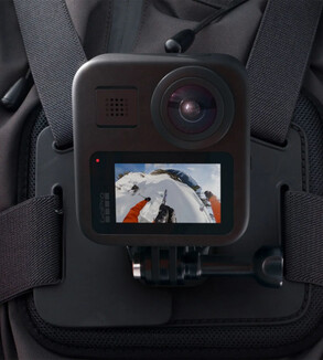 Die GoPro Max kann auch wie eine Hero-Actionkamera verwendet werden.