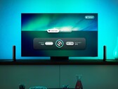 Die Philips Hue Sync TV App erlaubt es, die eigene Beleuchtung an den Bildschirminhalt des Fernsehers anzupassen. (Bild: Signify)
