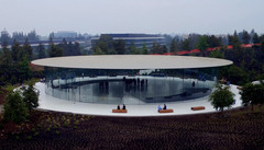 Das Steve Jobs Theater ist fast fertig, am 12. September findet dort erstmals ein Apple-Event statt.