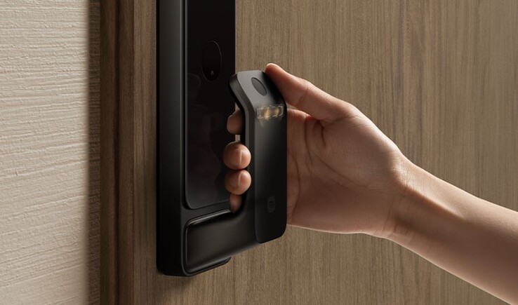 Das Venenmuster im Finger soll erkannt werden