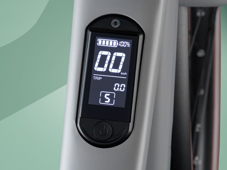 Das Display ist in das Oberrohr integriert