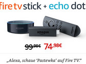 Im Bundle 25 Euro sparen: Amazon Fire TV Stick und Echo Dot.