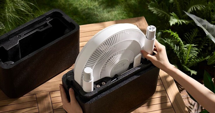 Die Kunststoff-Verpackung erlaubt den Transport auch nach dem ersten Auspacken