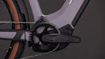 ...und den Bosch-Mittelmotor mit Shimano-Schaltung.