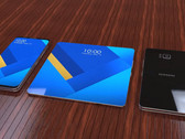 Ein faltbares 7,3 Zoll Display innen, eines außen: Das Galaxy X wird aber teuer (Konzeptbild: Techkonfigurations)