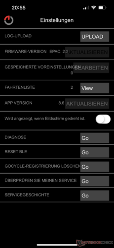 Dazu zählt ein Diagnose-Tool