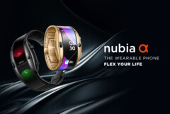 Das Nubia Alpha ist ein faltbares, tragbares Smartphone mit dem Innenleben einer Uralt-Smartwatch.