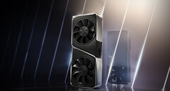Das Design der GeForce RTX 3060 und der Ti- bzw. Super-Variante in der Founder&#039;s Edition dürfte an die abgebildete RTX 3070 angelehnt sein. (Bild: Nvidia)